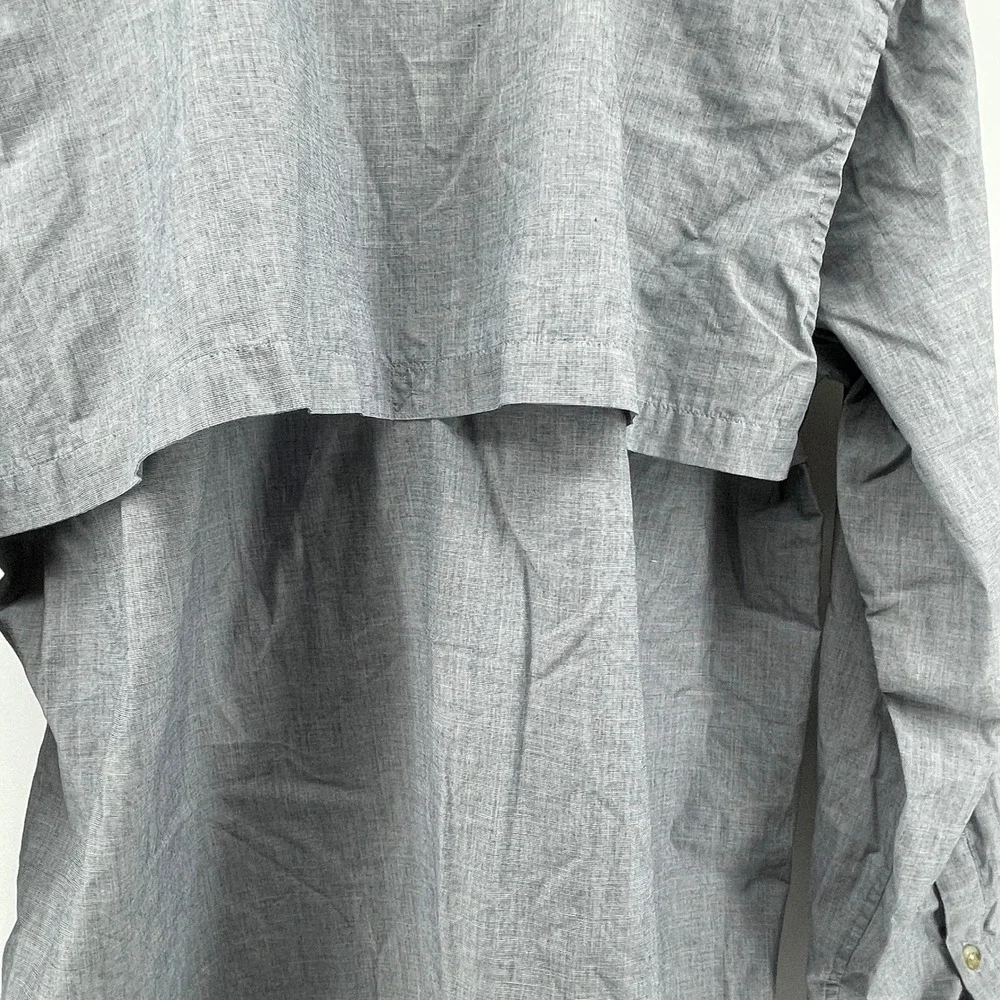 Insect Shield Repellent Apparel‎ Shirt Men XL Gray Vented Outdoor Fishing